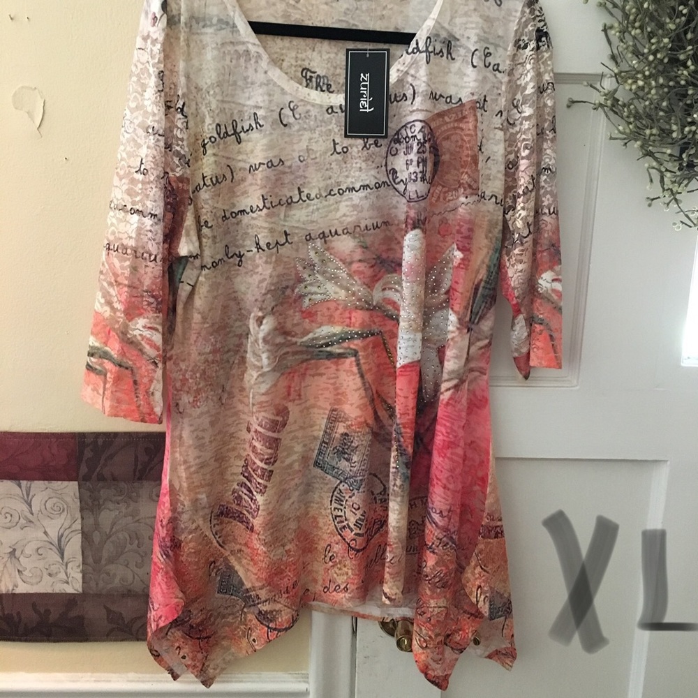 Shark tail top.
